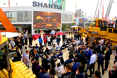 ca88沉磅亮相2018bauma CHINA展会